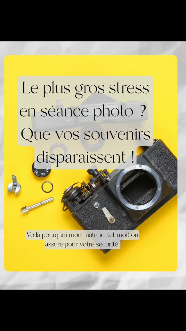 On ne le voit pas sur Instagram… mais la sécurité de vos photos, c’est mon obsession.

Pendant que vous riez, câlinez vos enfants ou vous vous dites “oui”. Je veille dans l’ombre :
– Double sauvegarde sur 2 cartes différentes à chaque déclenchement.
– Plusieurs boîtiers au cas où l’un déciderait de prendre sa retraite plus tôt que prévu ! (on ne se le souhaite évidemment pas 🙏 )
– Flash et matériel prêts à gérer les pièces sombres, les lumières compliquées et la météo capricieuse.
– Batteries, cartes et backups en quantité pour ne jamais interrompre un moment important.

🔐 Tout ça pour une seule chose : que vos souvenirs soient en sécurité, aujourd’hui et dans les années qui suivent...

 Tu veux  toi aussi une séance où tu n’as qu’une chose à faire : profiter ?
📩 → Écris-moi en DM, afin qu'on parle de tes futurs souvenirs !

#photographe #photomariage #doubs #mariage #photographemariage