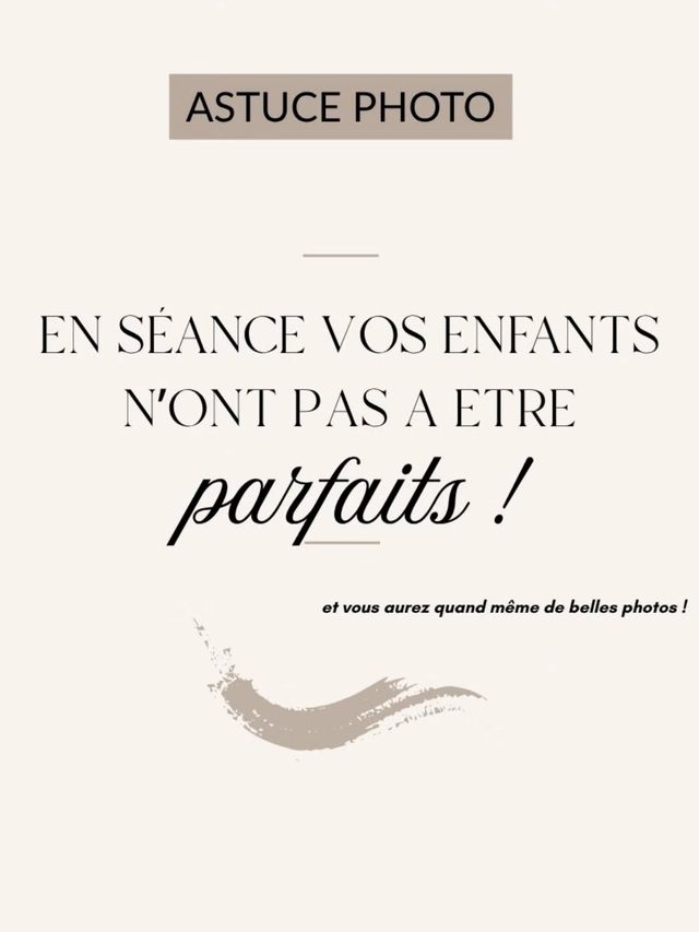 Parce que oui, les enfants ont le droit d’en avoir marre en séance.
De ne pas avoir envie de “sourire”, de rester en place, mais plutôt d'avoir envie de courir, de bouger, de courir, de faire des grimaces… et ça tombe bien... Moi aussi je préfère !

Parce que ces instants imparfaits, ils sont VRAIS, et c'est souvent ici que prennent vie les plus jolis clichés !

Alors on respire… et on laisse-les être eux-mêmes, et puis tu vas peut-être même toi aussi te mettre à jouer avec eux, et cette complicité là, aucune pose ne saurait la recréer ! 

Si tu aimes les photos prises sur le vif, les émotions sincères et les moments naturels, on devrait bien s’entendre. 🤍

#photographedoubs #souvenirsprecieux #enfants #photoenfant #souvenirs