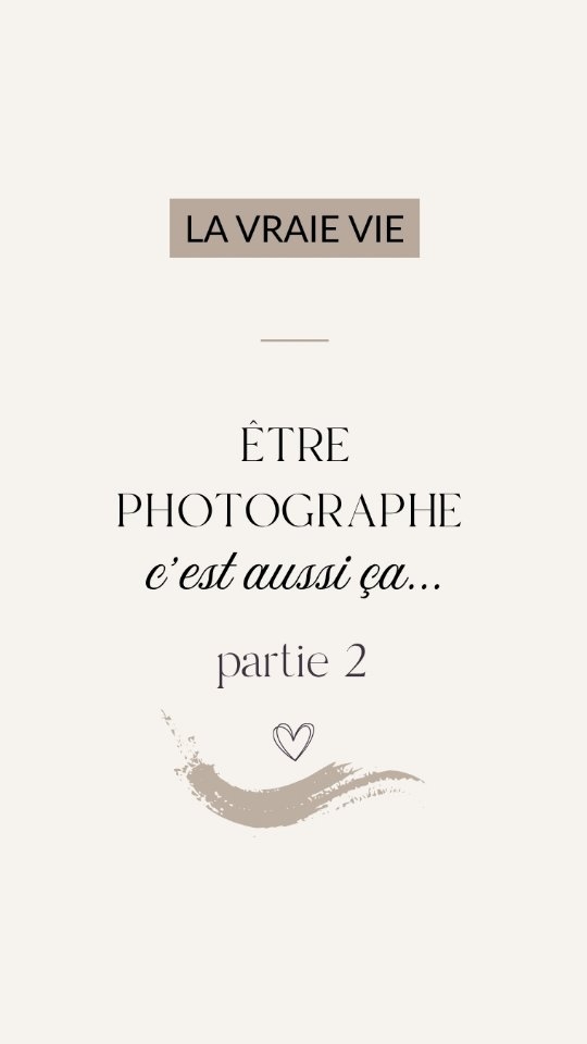 Parce que j'avais envie de vous plonger dans les coulisses (ou plutôt dans ma tête d"entrepreneuse) voici donc la partie 2 😅 

Souvent ça fourmille d'idées, de flots de pensées, mais c'est aussi ce que j'aime...

Être à 200% sur tous les fronts pros, perso mais surtout pouvoir le faire à mon rythme. Parfois très tôt, parfois plus tard et c'est une vraie chance que je savoure ! ❤️ 

#EntrepreneuseMaman #PhotographeMaman #ProEtPerso #PhotographeBesancon #EntrepreneureFemme