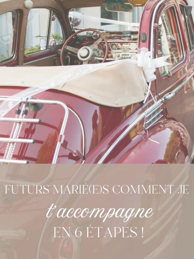 De la première prise de contact jusqu'au jour J, j'accompagne mes futurs mariés pas à pas pour que chaque mariage se déroule en toute sérénité.

Swipes pour découvrir comment je te guide à chaque étape ✨

Et toi, quelle étape te rassure le plus ? Dis le moi en commentaire 👇

#photographemariage #mariage2027 #photographemariage #photographebourgognefranchecomté #preparationmariage