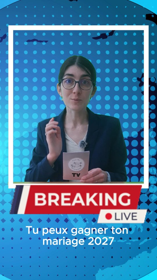 🎬 Breaking news : il est encore temps de participer au concours Gagne ton mariage 2027 ! 💍
Oui oui, les futurs mariés 2027, vous avez encore toutes vos chances pour tenter de remporter ce joli cadeau 🎉

Pour participer, il suffit de suivre les règles du concours et de réserver avant le 30 septembre votre prestation mariage avec moi!

Alors, prêts à tenter votre chance ? ✨

⏱ Ne tardez pas trop, l'agenda se remplit vite !

📩 DM pour plus d'info
Lien du concours 

#mariage2027 #photographemariage  #futuremariée #mariagefrance  #weddingphotographer