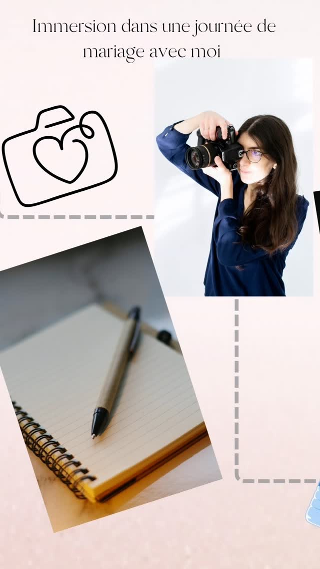Une journée de mariage avec moi en photo, c'est bien plus qu'un simple reportage : c'est une aventure magique capturée du début à la fin, avec tous ces instants qui font battre le cœur un peu plus fort ! 😍

Est ce qu'en préparant ce carrousel j'ai eu l'impression de vous faire un épisode de "vis ma vie?" un peu. Swipez pour plonger dans l'ambiance que j'aime tant dans ce métier passion !

Des préparatifs la veille au soir au  Jour J, les mariages sont aussi pour moi, à chaque fois des instants suspendus !

On commence par vérifier son matériel (double boitier, cartes SD, batteries chargées...) on ne laisse rien au hasard.

Le grand jour on démarre en douceur avec les préparatifs des mariés : rires nerveux, makeup qui sublime, tenues qui se dévoilent dans une effervescence joyeuse.

Puis vient la session couple, ce moment volé entre deux cérémonies, pour des portraits tendres, des regards complices. 

Sans oublier les cérémonies entre mairie solennelle, église, vœux éternels, et larmes de joie... Je suis là, discrète et attentive, pour tout saisir sans que vous ayez à y penser.

Grâce à un planning sur-mesure que l'on construit ensemble en amont, rien ne file entre les mailles du filet : vous profitez à 100%, je gère le timing photo ! Prêts à vivre votre propre histoire en 2027 ? Envoyez-moi un DM pour discuter de votre journée de rêve autour d'un café virtuel. ✨

#MariageBesancon #PhotographeMariage #JourneeMariage #TimelineMariage #SouvenirsAuthentiques WeddingPhotographer