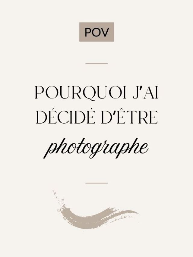 Pourquoi j'ai décidé d'être photographe, les raisons sont multiples évidemment, et tu découvriras que j'ai eu mille vies en parallèle de la photo...

Mais la raison la plus claire, c'est que je suis une amoureuse des photos et une grande  sensible.

J'aime me replonger dans mes souvenirs, dans les moments vécus, mais aussi en créer de nouveaux !

D'aussi loin que je me souvienne, j'ai toujours aimé tout documenter pour mes proches et pour moi.

Alors quand j'ai compris la force des souvenirs et l'importance qu'ils ont dans la vie des personnes qui m'entourent c'est devenu une évidence ... La photo n'était pas une option, c'était la SEULE option qui vaille le coup !

Et si tu veux en savoir un peu plus, écris moi <3 

_____________________________________

Moi c'est Mélanie, j'aime créer des images qui te ressemblent, pleines de vie, de couleurs, de rires  ...

Alors si tu as envie de souvenirs spontanés, qui respirent la vraie vie et sans poses figées, t'es au bon endroit !